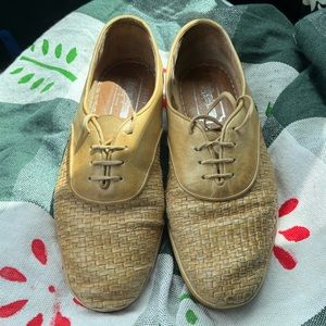 Vintage Hippopotamus Leather Shoes Made in Brazil Size 9